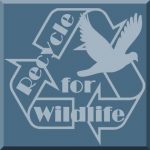 ghosted Recycle logo