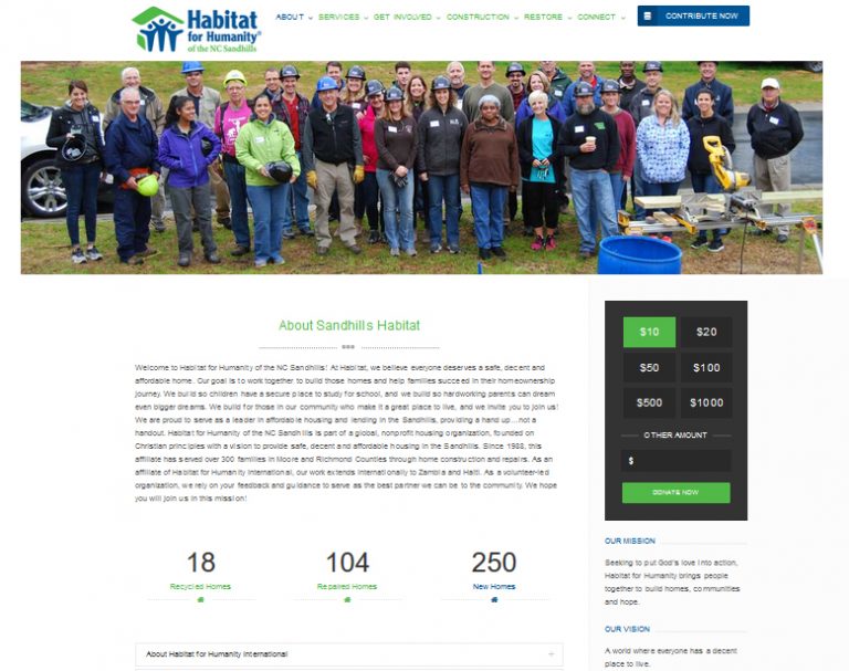 Sandhills Habitat for Humanity